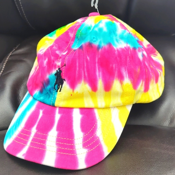 COPY - Polo Ralph Lauren TieDye Baseball Hat. Unisex - Picture 2 of 8